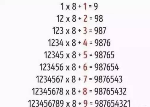 奇妙的数学|数学计算中有规律的解题方法（6例）2
